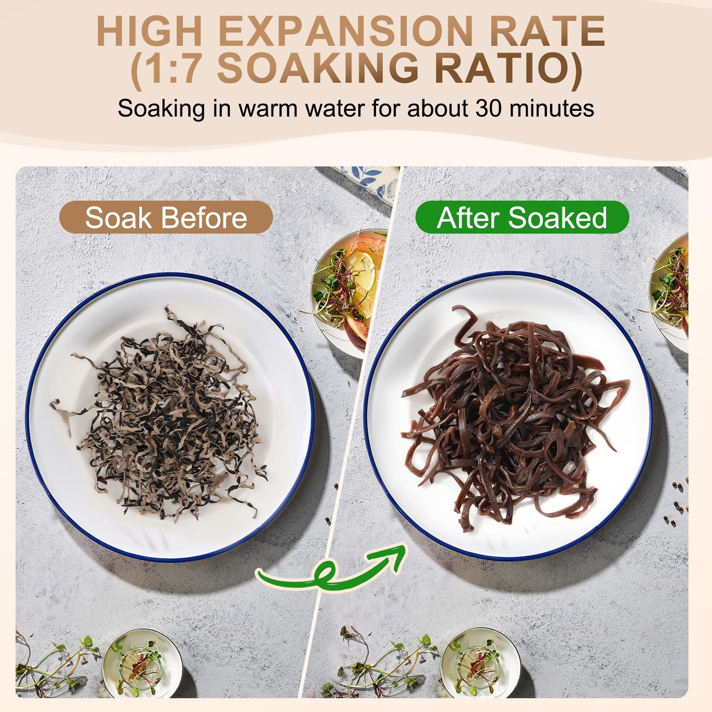 MEIMIDUO Shredded Dried Wood Ear Mushrooms 7.0oz (198g), Natural Black Fungus No Additives, Rich in Fiber & Iron, Vegan Friendly, Ideal for Asian Cuisine, Soups, Stir-Fries & Hot Pot